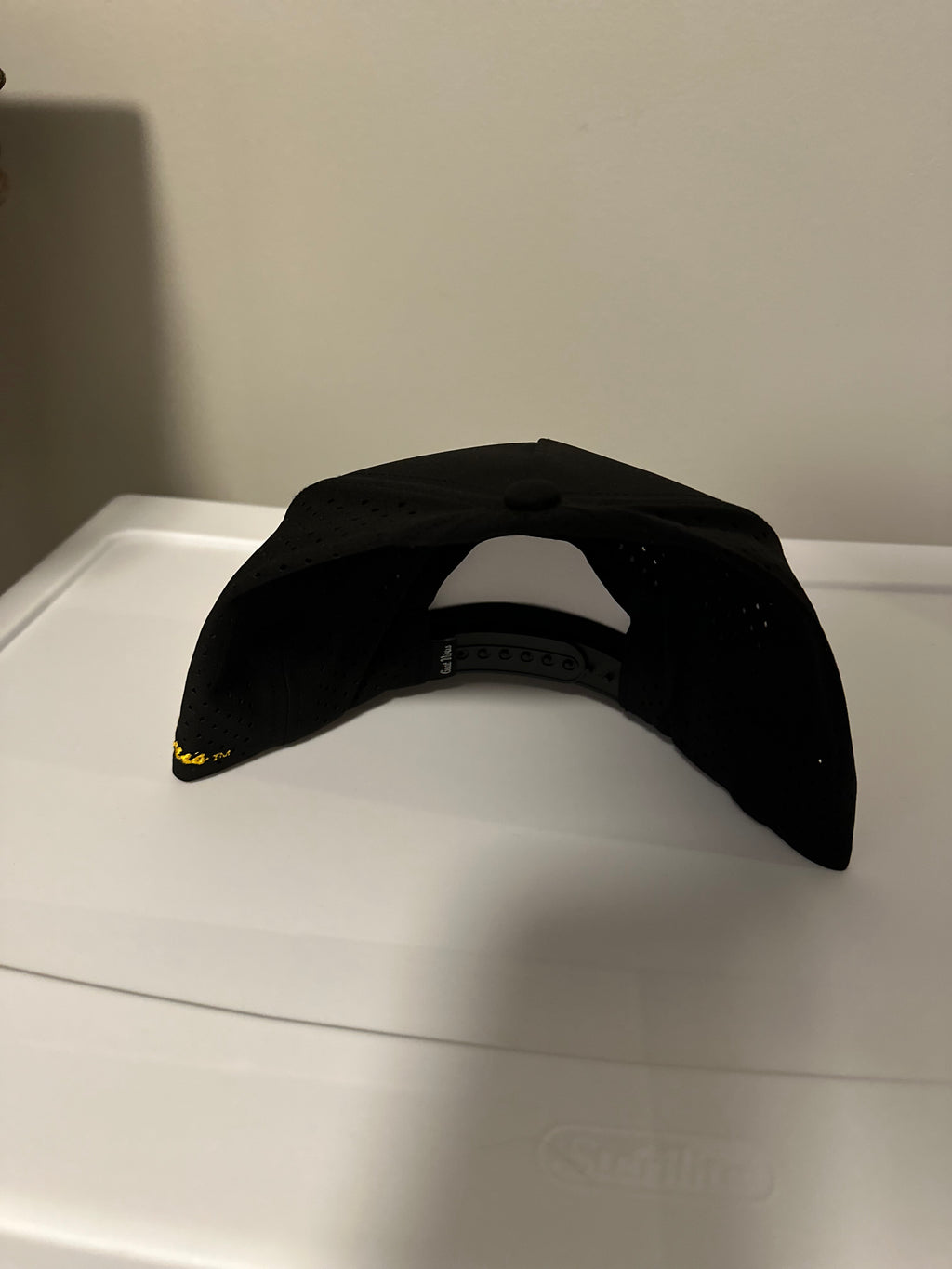 Black and Gold rope hat