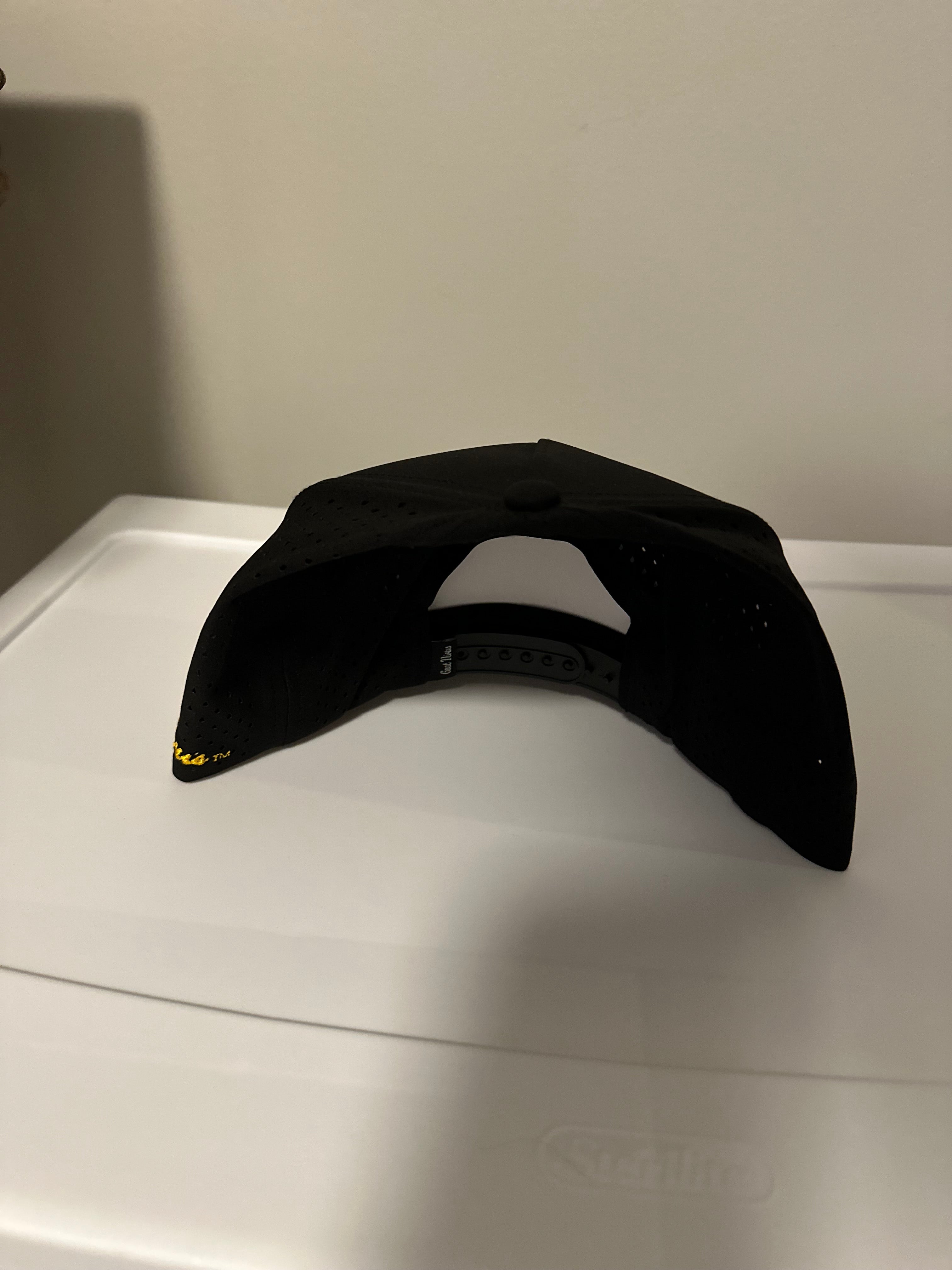 Black and Gold rope hat