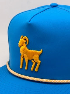 VIVUS Rope Snapback - Blue & Gold