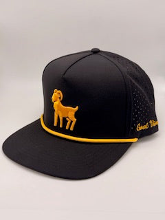 VIVUS Rope Snapback - Black & Gold
